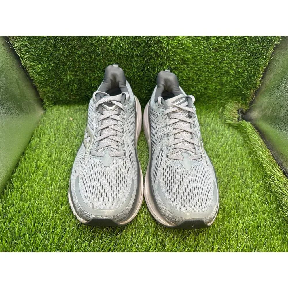 Saucony Guide 17 S20936-115 Athletic Sneaker Men's 12 Gray Mesh Jogging Running